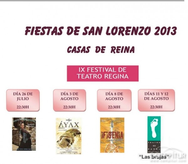 Fiestas de San Lorenzo 2013 en Casas de Reina 