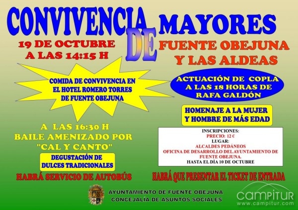 Convivencia de Mayores de Fuente Obejuna y Aldeas 