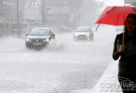 Alerta amarilla por lluvia en la Campiña Sur de Extremadura 