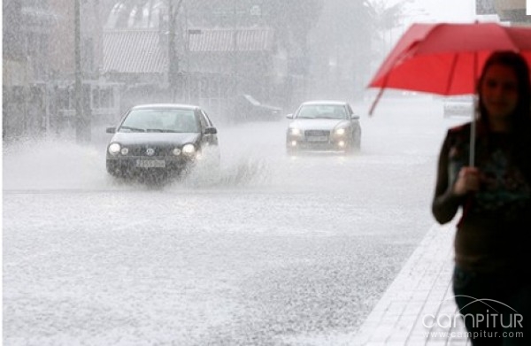 Alerta amarilla por lluvia en la Campiña Sur de Extremadura 