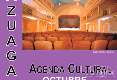 Agenda Cultural para el mes de octubre 2013 de Azuaga 
