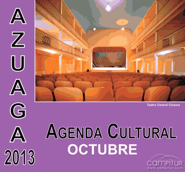 Agenda Cultural para el mes de octubre 2013 de Azuaga 