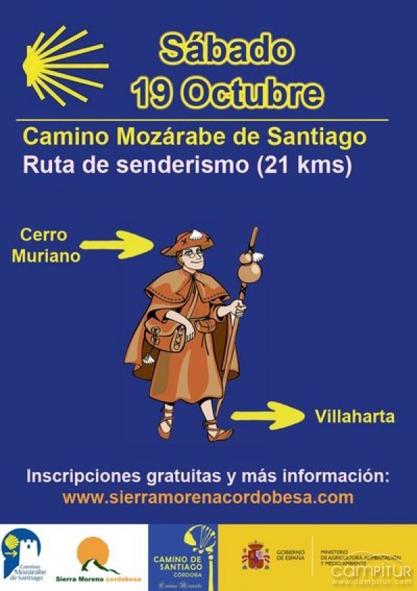 Camino Mozárabe de Santiago: Cerro Muriano – Villaharta 