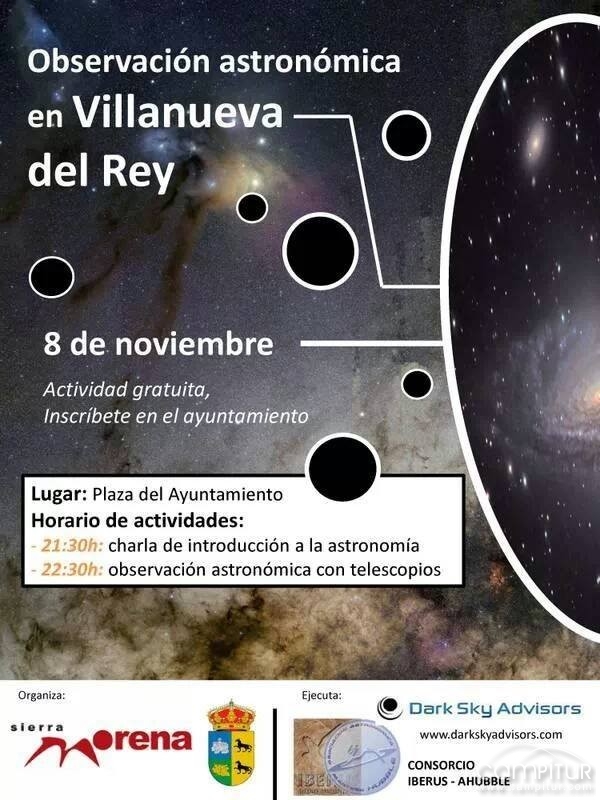 I Jornada de Observación Astronómica en Villanueva del Rey  