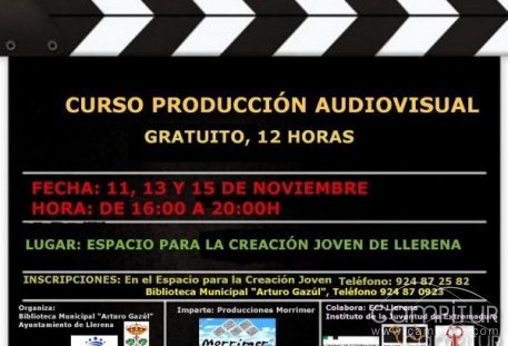 Curso de Producción Audiovisual en Llerena 