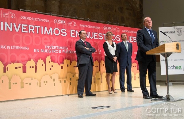 El programa de Inversión Municipal llegará al 98% de municipios extremeños 