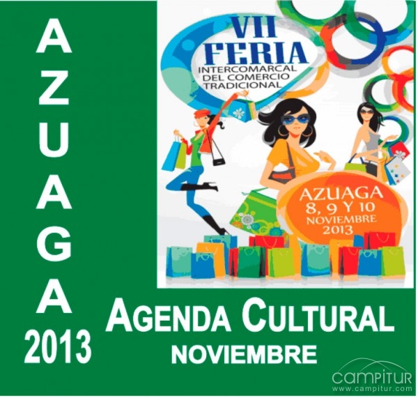 Agenda Cultura para el mes de Noviembre en Azuaga 