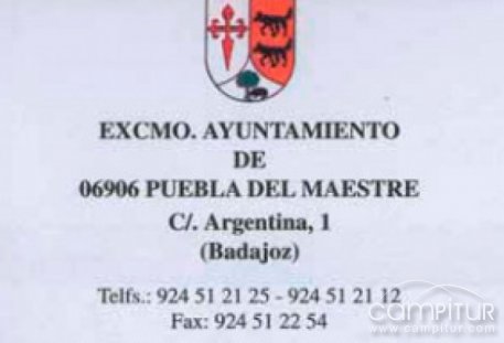 El Ayuntamiento de Puebla del Maestre convoca 2 puestos de trabajo 