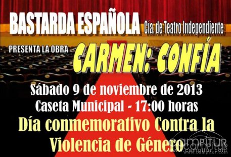 Teatro en Villanueva del Rey con motivo del Día Contra la Violencia de Género  