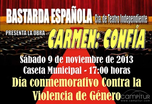 Teatro en Villanueva del Rey con motivo del Día Contra la Violencia de Género  