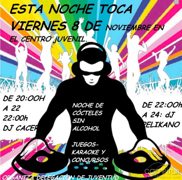 Comienza el programa de Ocio Nocturno “Esta Noche Toca” en Cazalla  