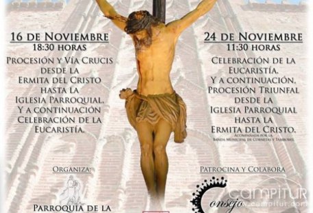 Salida Extraordinaria y Traslado del Santísimo Cristo del Humilladero en Granja de Torrehermosa 