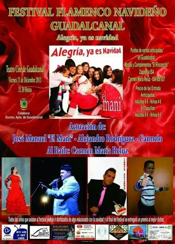 Festival Flamenco Navideño en Guadalcanal 