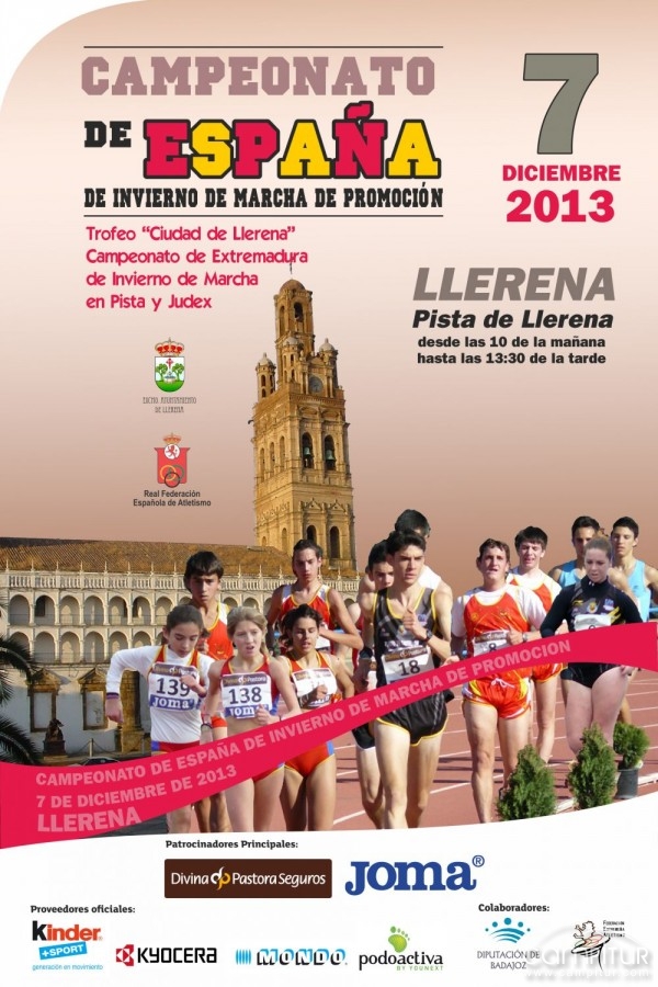 Llerena acoge el III Campeonato de España de Invierno de Marcha de Promoción 