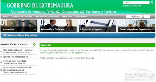 Ampliado el plazo para solicitar el Programa de Rehabilitación de Vivienda 