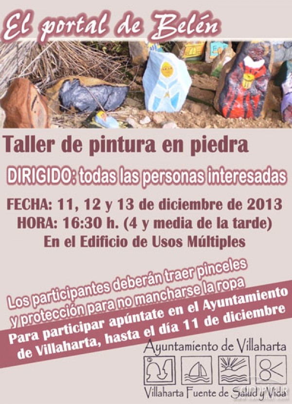 Taller de pintura en piedra “El Portal de Belén” 