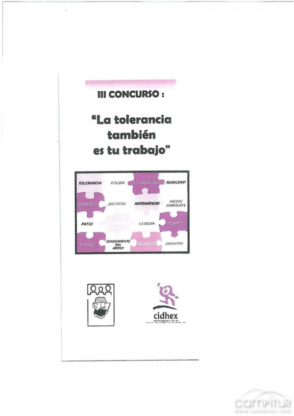 El C. P. Suárez Somonte premiado en el concurso La Tolerancia También es tu Trabajo 