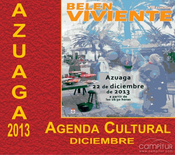 Agenda Cultural para el mes de diciembre 2013 en Azuaga