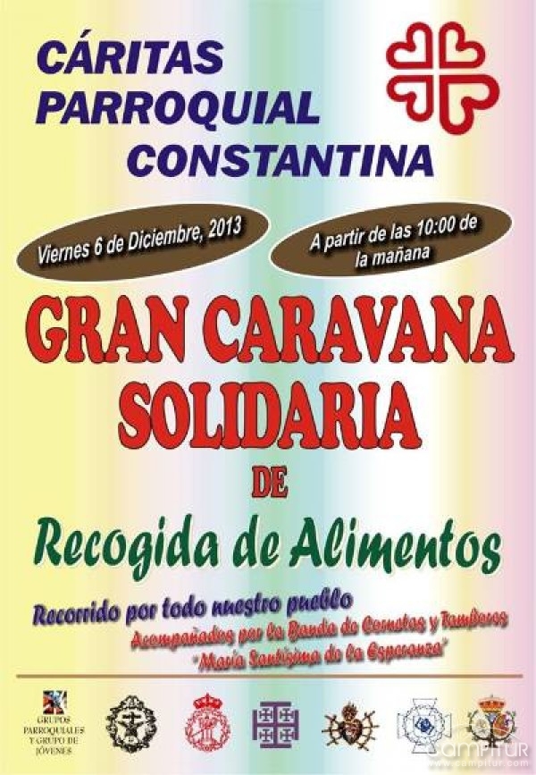 Constantina acoge la II Caravana Solidaria Cáritas Parroquial 