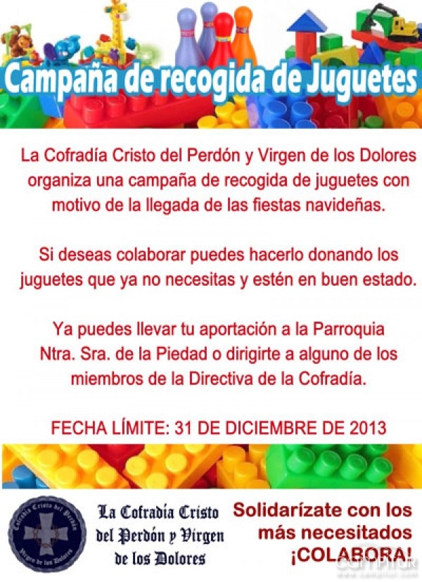 Campaña de Recogida de Juguetes en Villaharta 