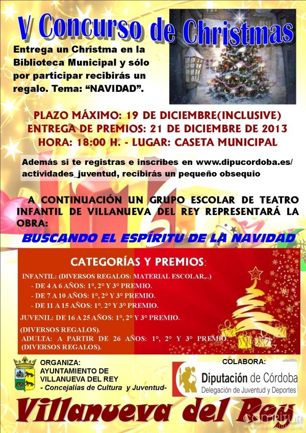 V Concurso de Christmas en Villanueva del Rey 