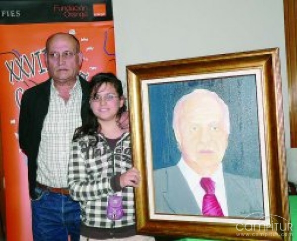 El Rey recibe a una alumna llerenense en Zarzuela 