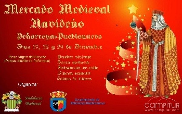 Peñarroya-Pueblonuevo acoge su Mercado Medieval Navideño 