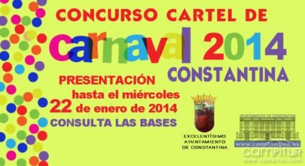 Concurso del Cartel Anunciador del “Carnaval 2014” en Constantina 