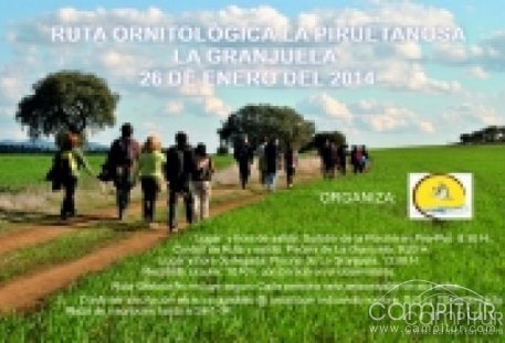 Ruta Ornitológica La Piruetanosa en La Granjuela 