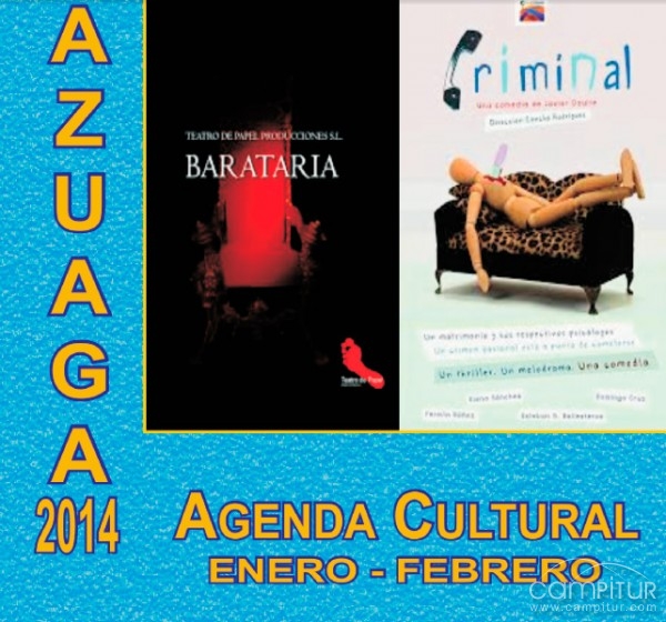 Agenda Cultural mes de Febrero en Azuaga 