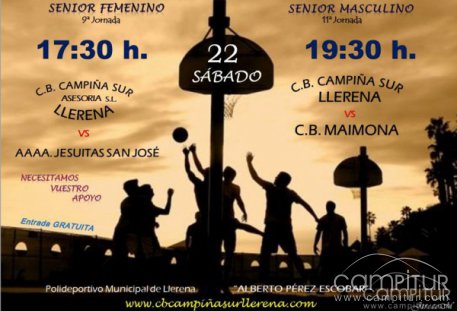 Siete partidos de baloncesto este fin de semana en El Alberto Pérez de Llerena 