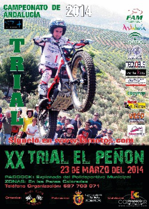 Campeonato Trial de Andalucía 2014 en Peñarroya-Pueblonuevo 