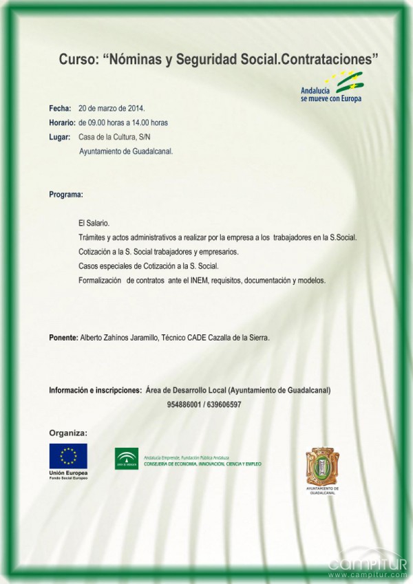 Cursos en Guadalcanal 