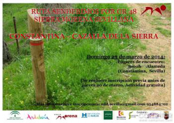 Ruta senderista organizada por ADIT Sierra Morena 