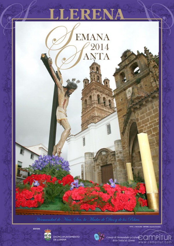 Presentado el cartel de Semana Santa 2014 de Llerena 