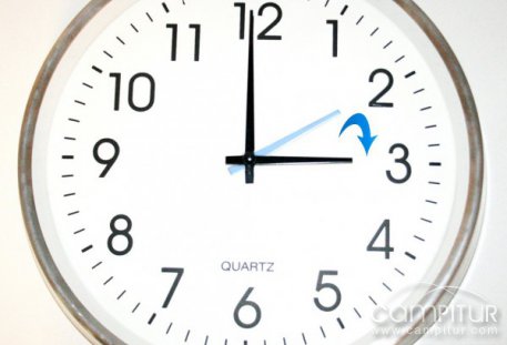 Este fin de semana cambiamos de hora 