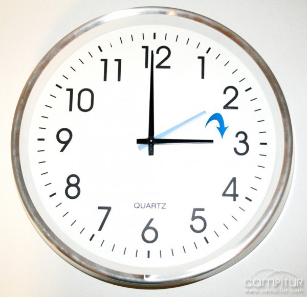Este fin de semana cambiamos de hora 