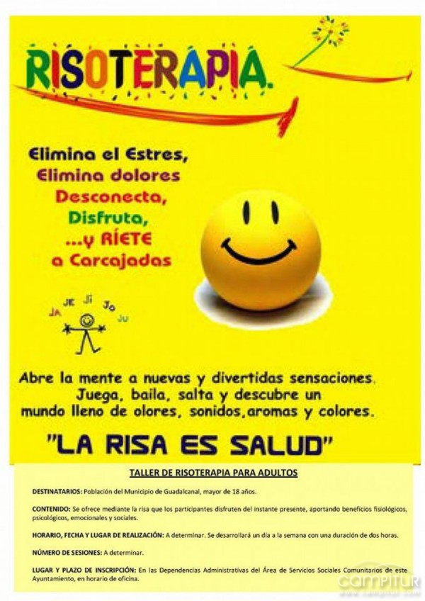 Taller de Risoterapia para adultos en Guadalcanal 