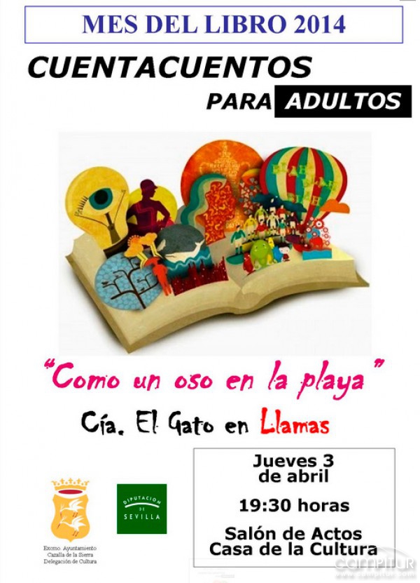 Cuenta Cuentos para adultos en Cazalla de la Sierra 