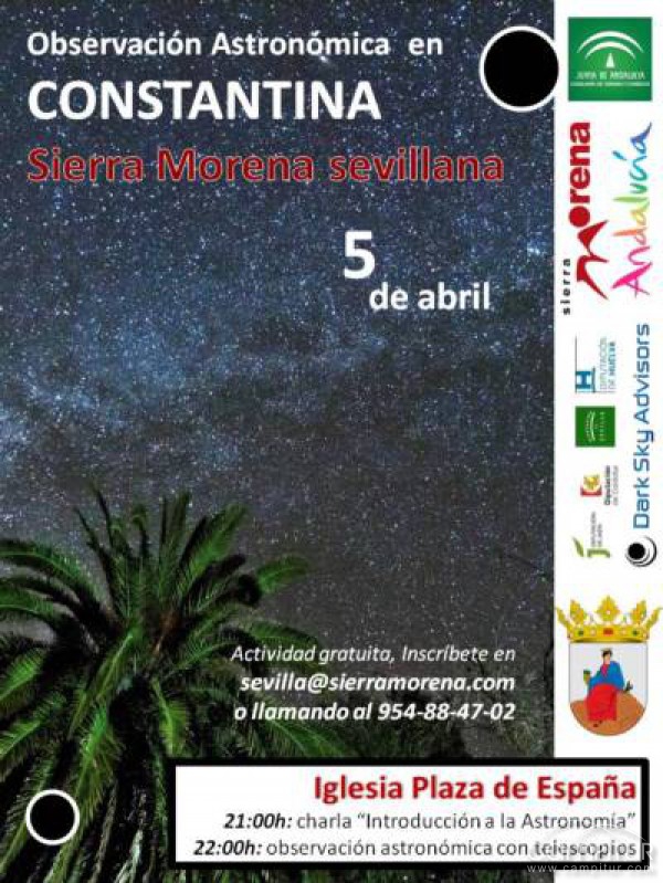 Observación Astronómica en Constantina 