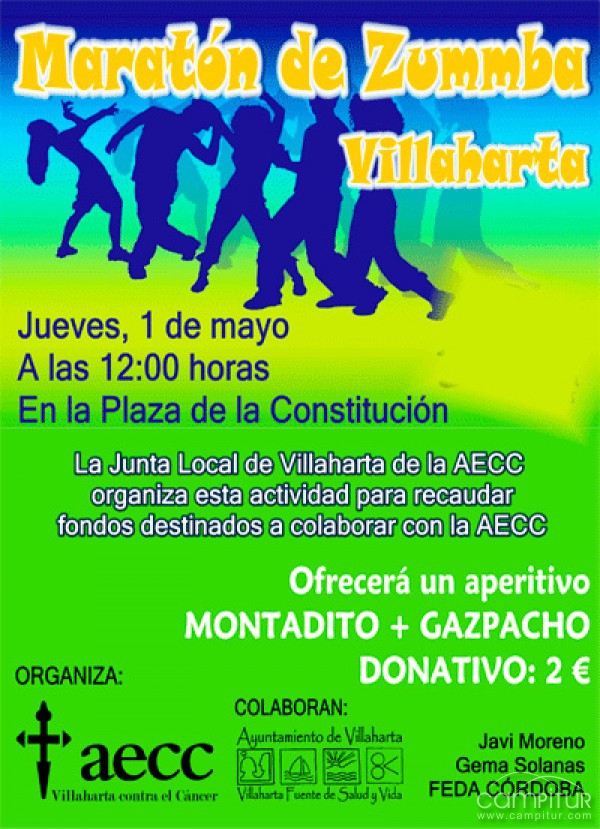 Zumba y Paint Ball en Villaharta 