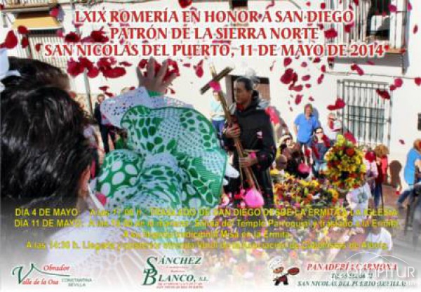 Romería de San Diego en San Nicolás del Puerto 