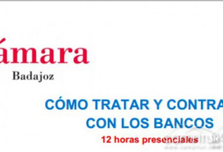 Curso en Llerena, “Cómo tratar y contratar con los bancos” 