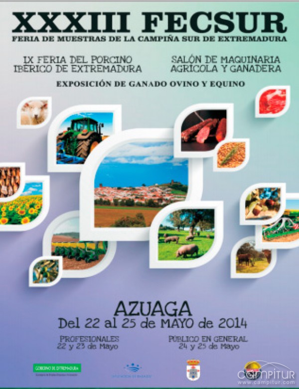 XXXIII Fecsur, IX Feria del Porcino Ibérico en Extremadura y Salón de Maquinaria Agrícola y Ganadera