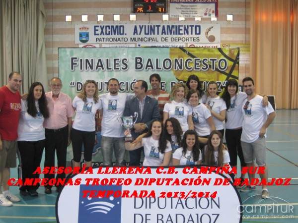 Asesoría Llerena C.B. Campiña Sur, Campeonas del Trofeo Diputación de Badajoz 