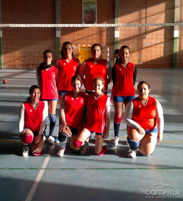 Las Cadetes de Voleibol de Constantina, en la gran final