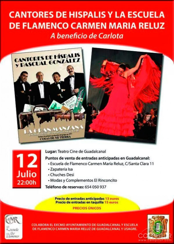 Concierto a beneficio de Carlota en Guadalcanal 