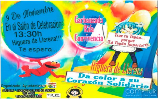 Higuera de Llerena “Da color a su corazón solidario” 