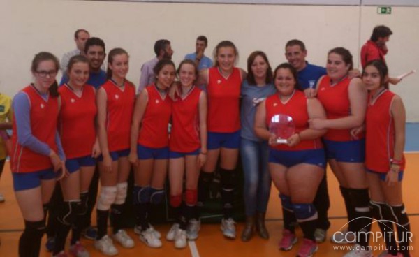 Las Cadetes de Voleibol de Constantina campeonas Provinciales