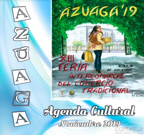 Agenda Cultural para el mes de noviembre en Azuaga 